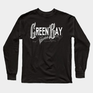 Vintage Green Bay, WI Long Sleeve T-Shirt